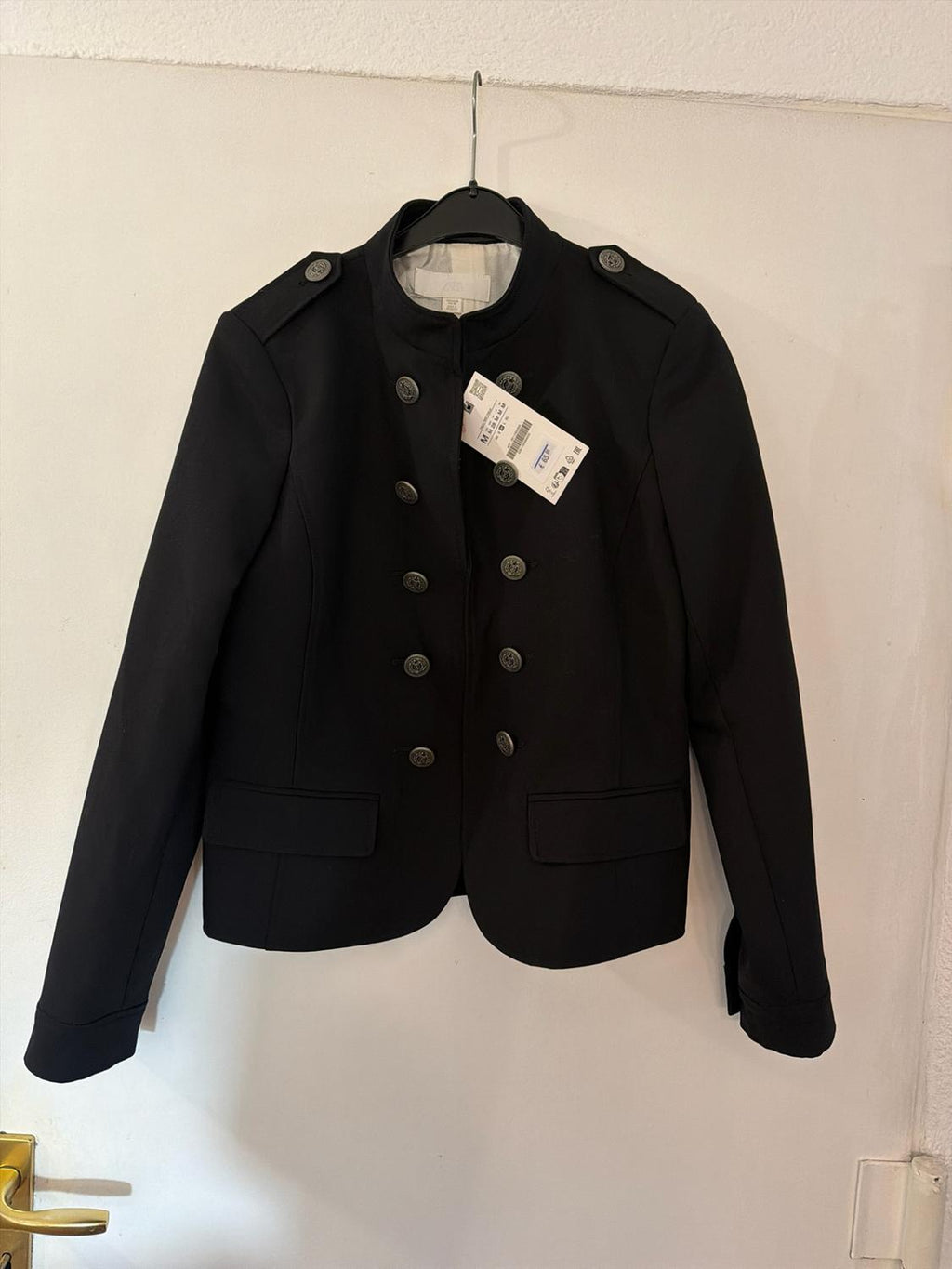 Veste Zara noire cintrée — photo 1