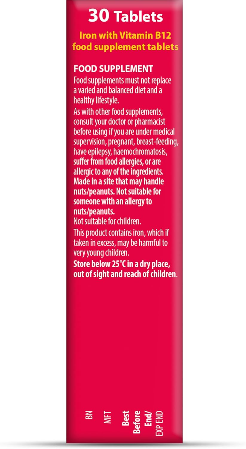 Vitabiotics Ultra Iron 30 comprimés – vue 7