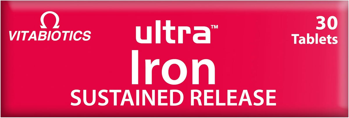 Vitabiotics Ultra Iron 30 comprimés – vue 8