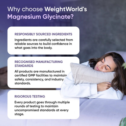 Magnesium Glycinate (Bisglycinate) Capsules