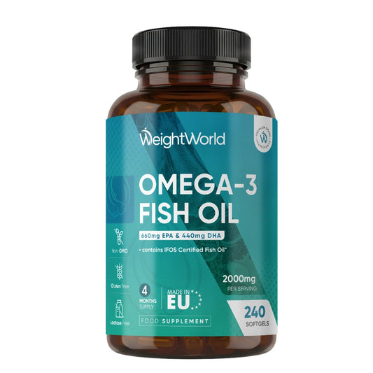 Omega-3 Fish Oil Softgels | Off 2000mg 240 Softgels