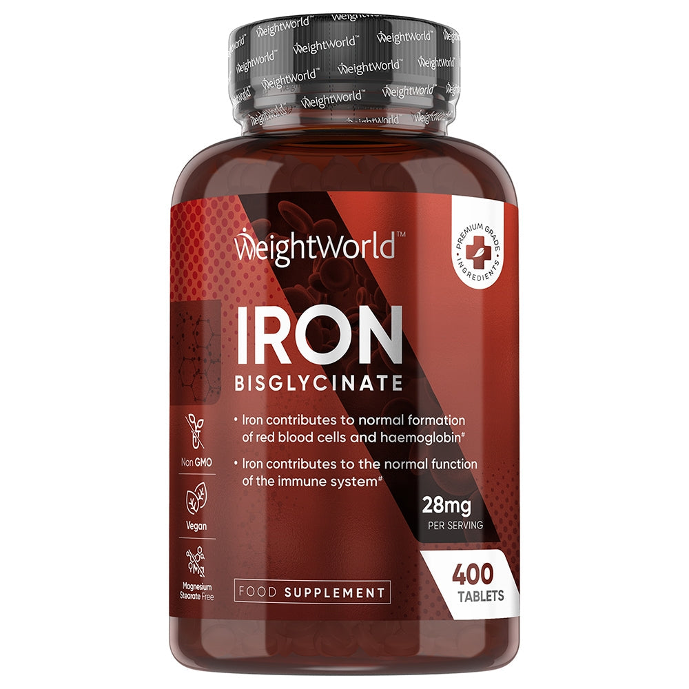 IRON BISGLYCINATE TABLETS | 28MG 400 TABLETS